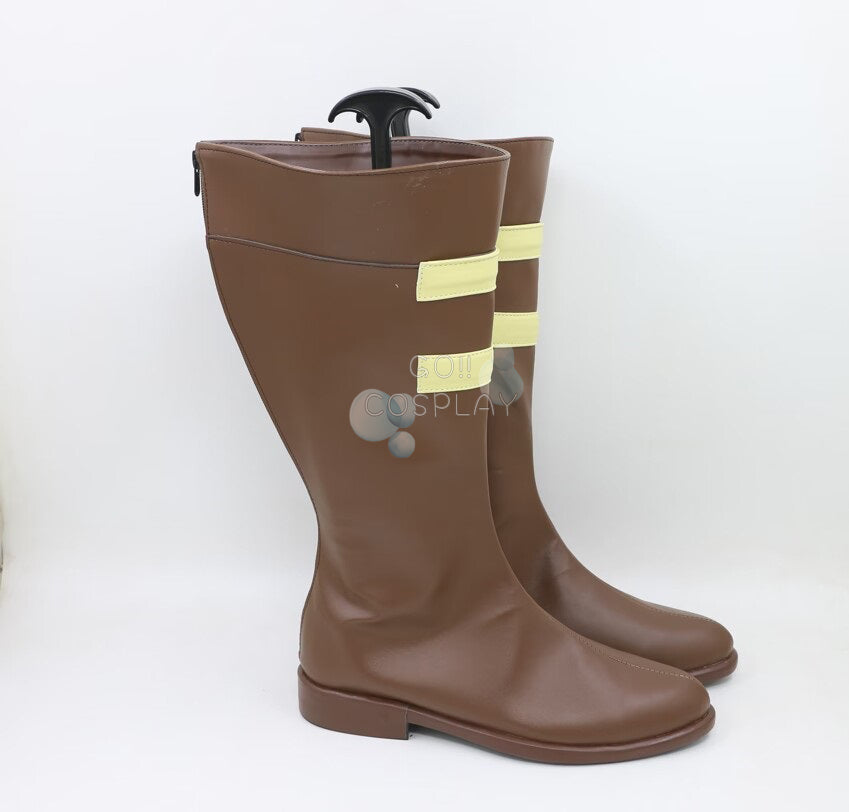Charlotte Cracker One Piece Cosplay Boots 