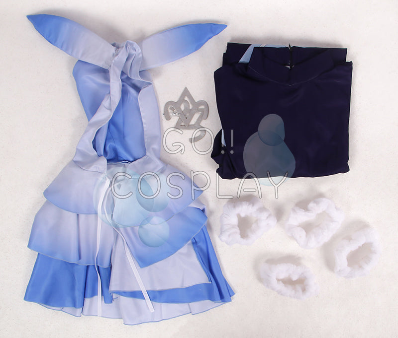 Cryo Abyss Mage Costume Genshin Impact Cosplay Buy