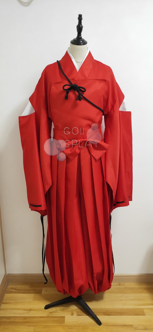 Customize InuYasha Robe of the Fire-Rat Cosplay Costume Outfit