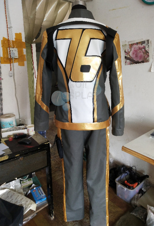 Customize Overwatch Soldier: 76 Golden Skin Cosplay Costume