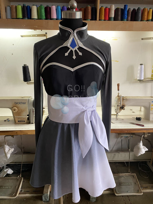 Customize RWBY Volume 4 Weiss Schnee Songbird Cosplay Costume