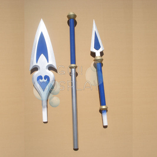 Dilan Weapon Lance Replica Kingdom Hearts Birth by Sleep Cosplay
