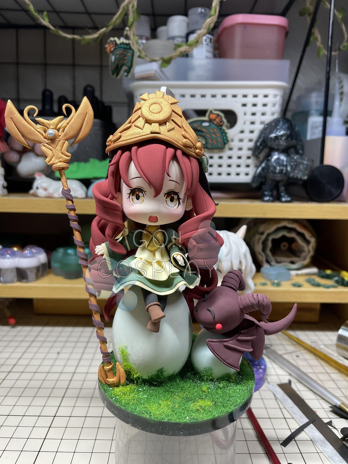 Dragon Trainer Lulu Custom Chibi Figure League of Legends