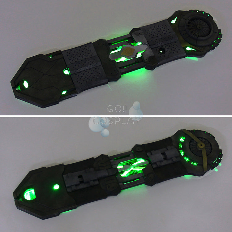 Ekko Arcane Cosplay Glowing Hoverboard Prop