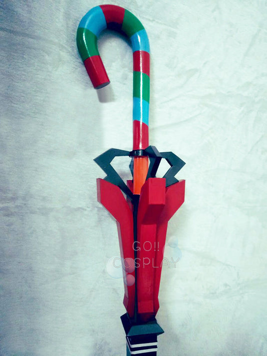 Handmade FGO Santa Altera Cosplay Cane Staff Prop for Sale