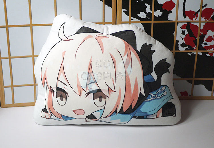F/GO Stage 3 Sakura Saber Okita Souji Plush Pillow