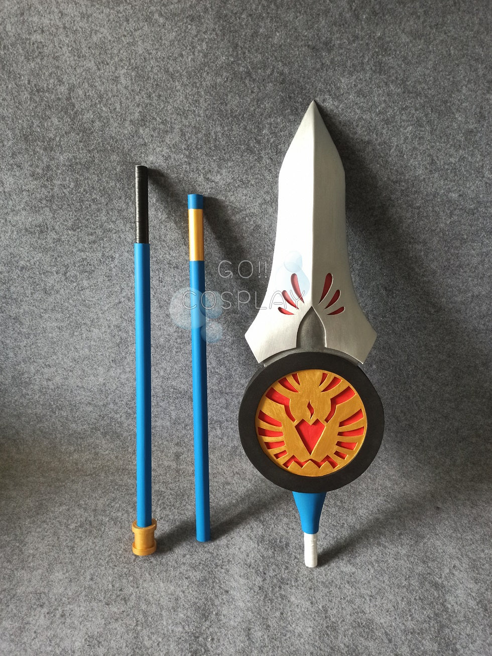 Fairy Tail Erza Scarlet Weapon Spear of Lightning Replica