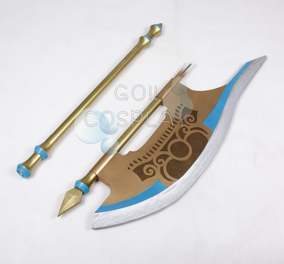 Fate/Grand Order Caster Gilgamesh Weapon Axe Cosplay Replica Prop