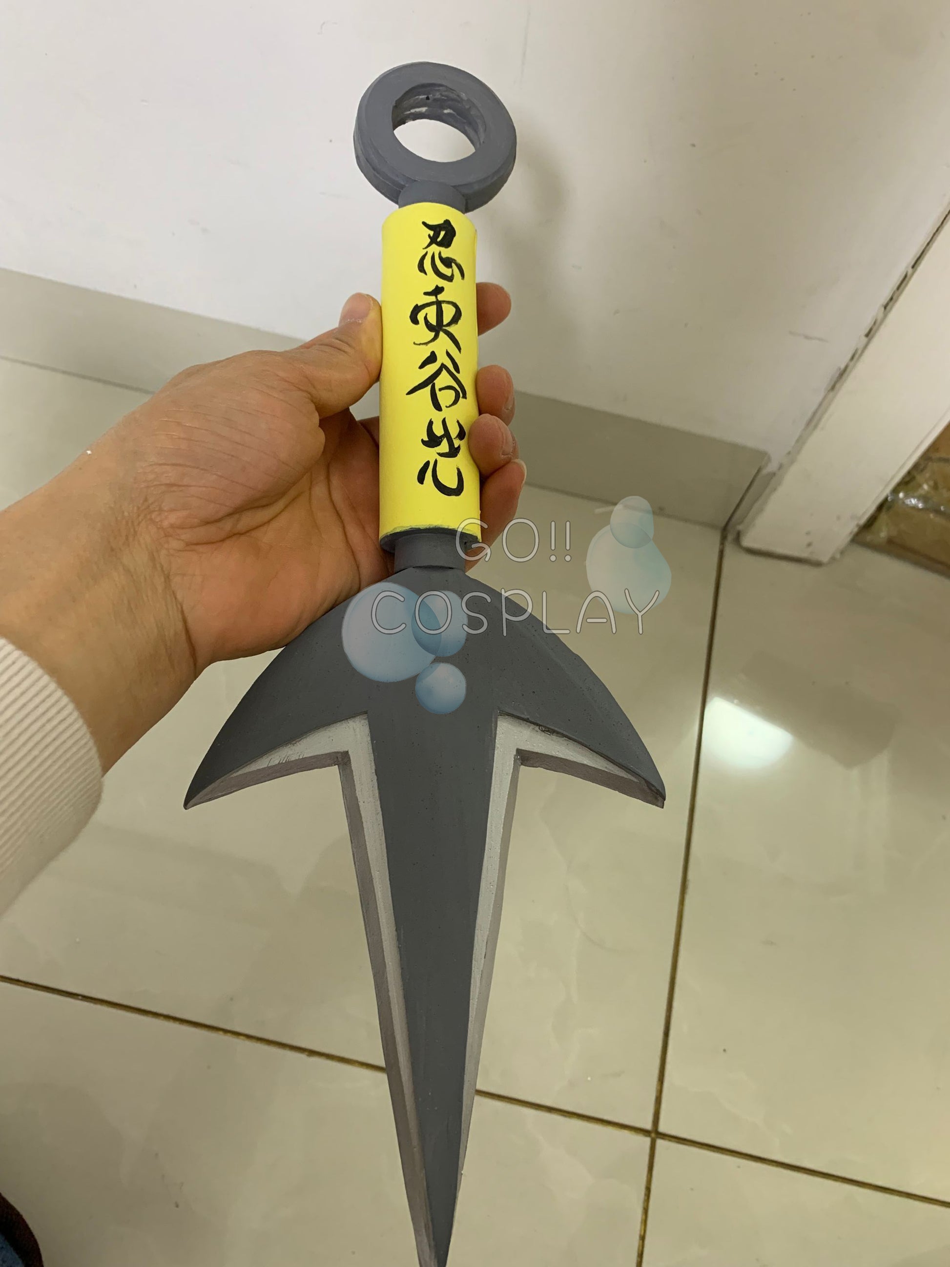 Minato Namikaze Flying Thunder God Kunai Cosplay Prop