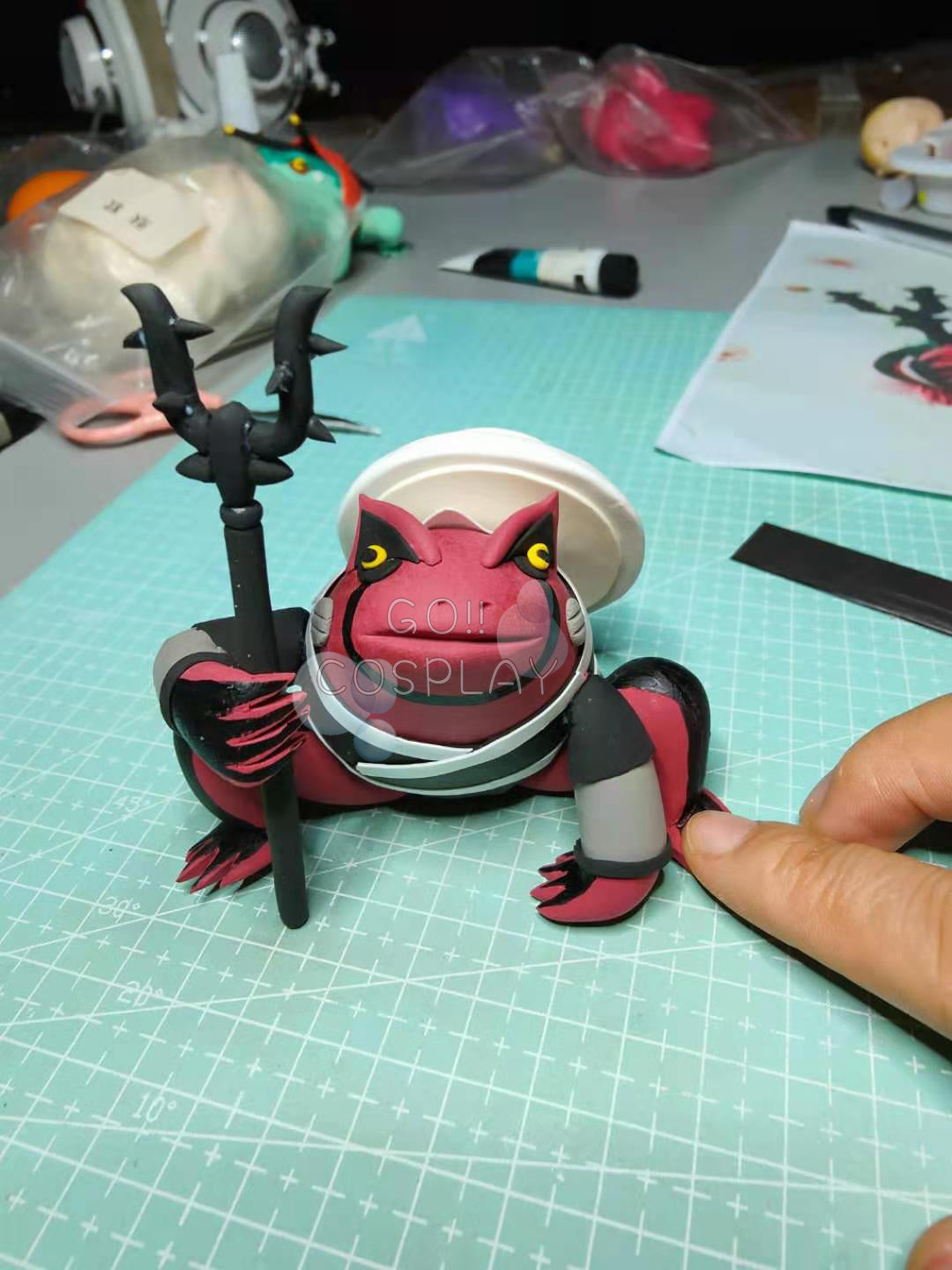 Gamaken Clay Chibi Figure from Naruto: Shippuden