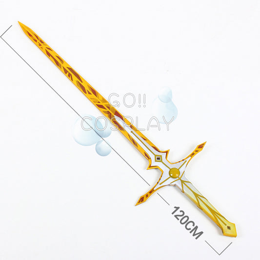 Genshin Impact Cutscene Aether Replica Sword
