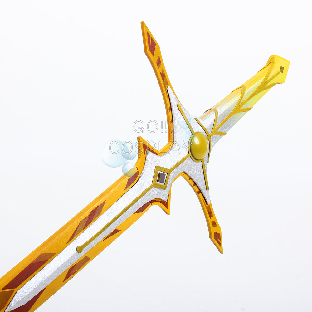 Genshin Impact Cutscene Aether Sword Cosplay