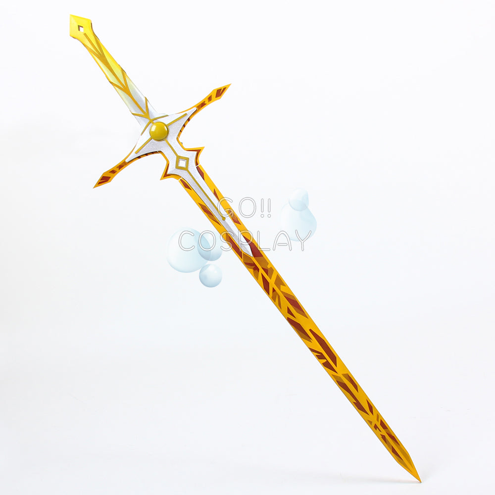 Genshin Impact Cutscene Outlander Aether Replica Sword