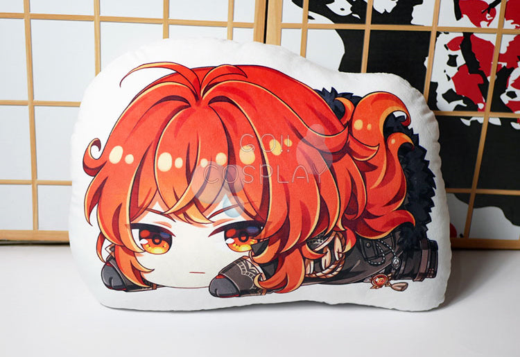 Genshin Impact Diluc Double-Sided Pillow Buy