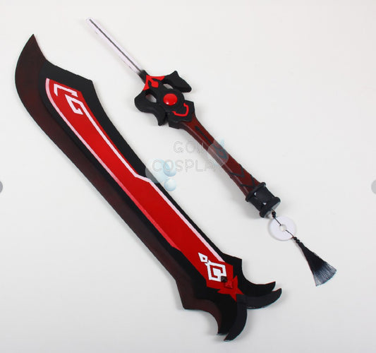 Genshin Impact Weapon Claymore Blackcliff Slasher Replica