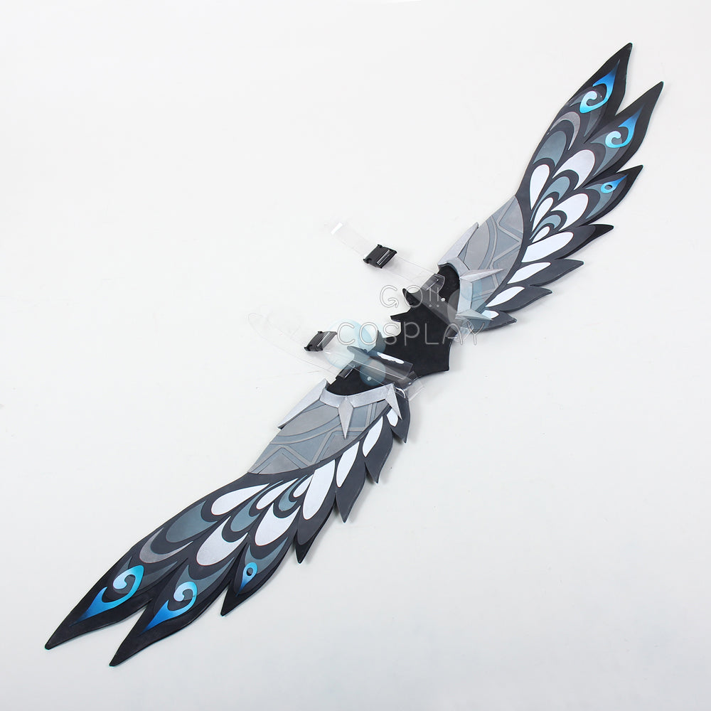 Genshin Impact Wings of Concealing Snow Replica Prop
