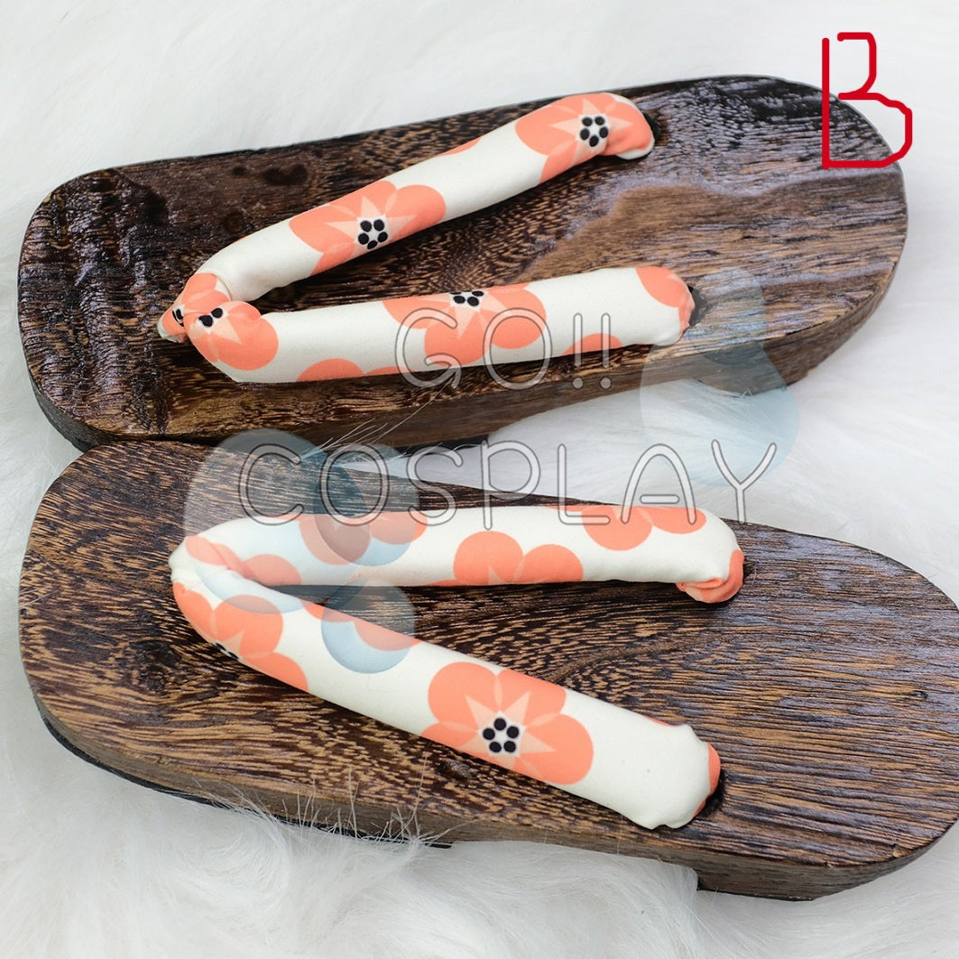 Japanese Wooden Geta Slippers Sandals Cosplay Buy