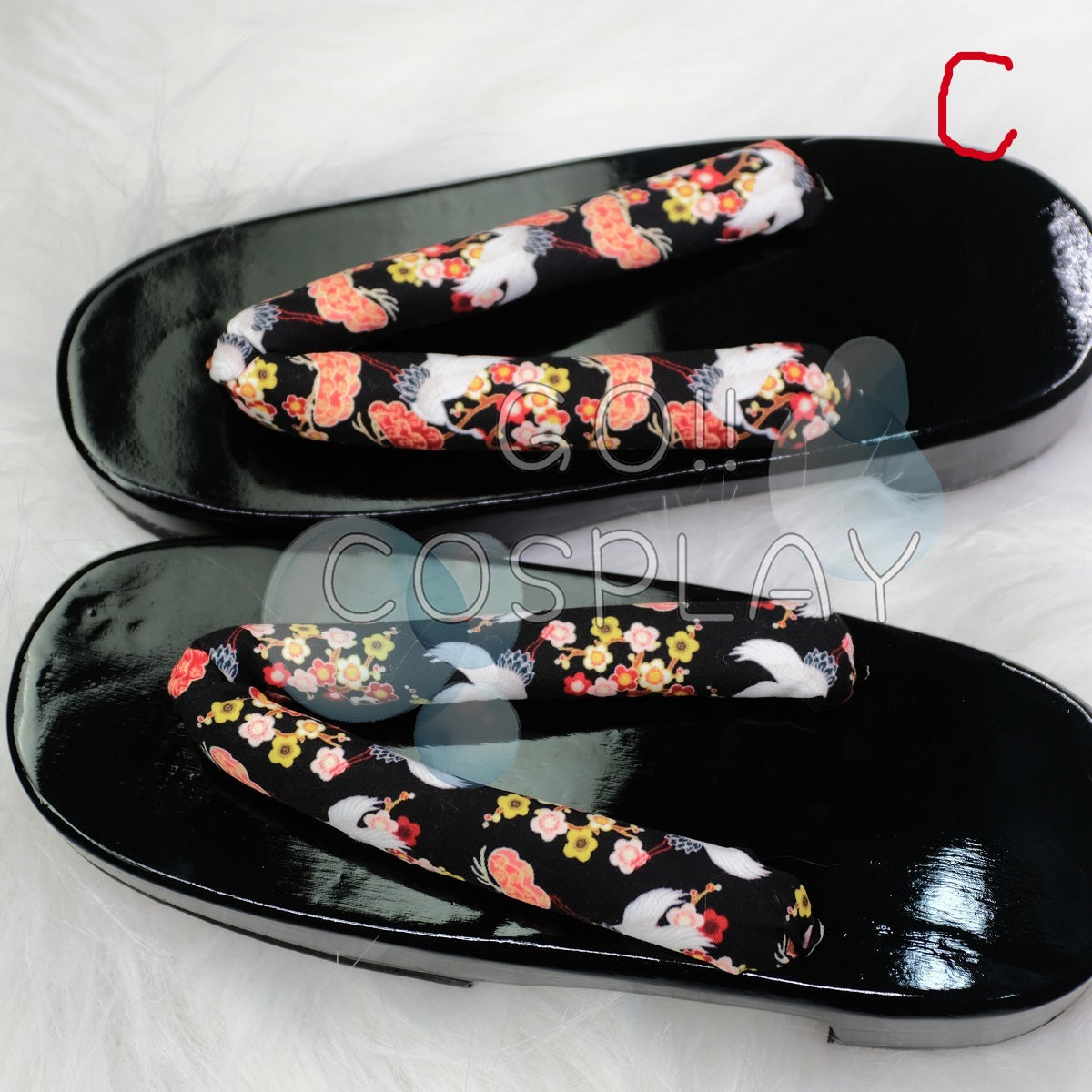 Japanese Wooden Geta Slippers Sandals Cosplay for Sale