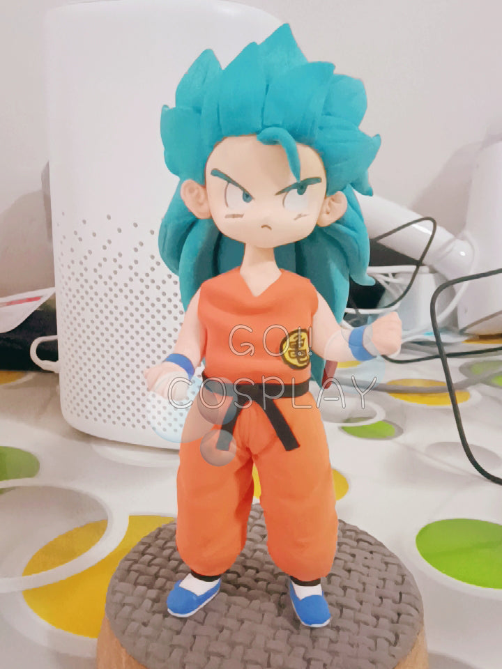 Goku Super Saiyan Blue 3 Clay Chibi Figure Buy