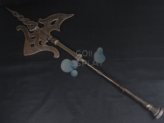 Golden Halberd Replica Prop Cosplay