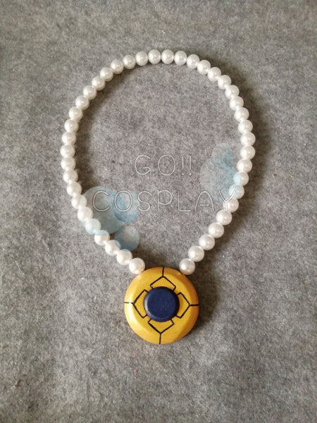 InuYasha Sesshomaru's Mother Meido Stone Necklace Cosplay Prop