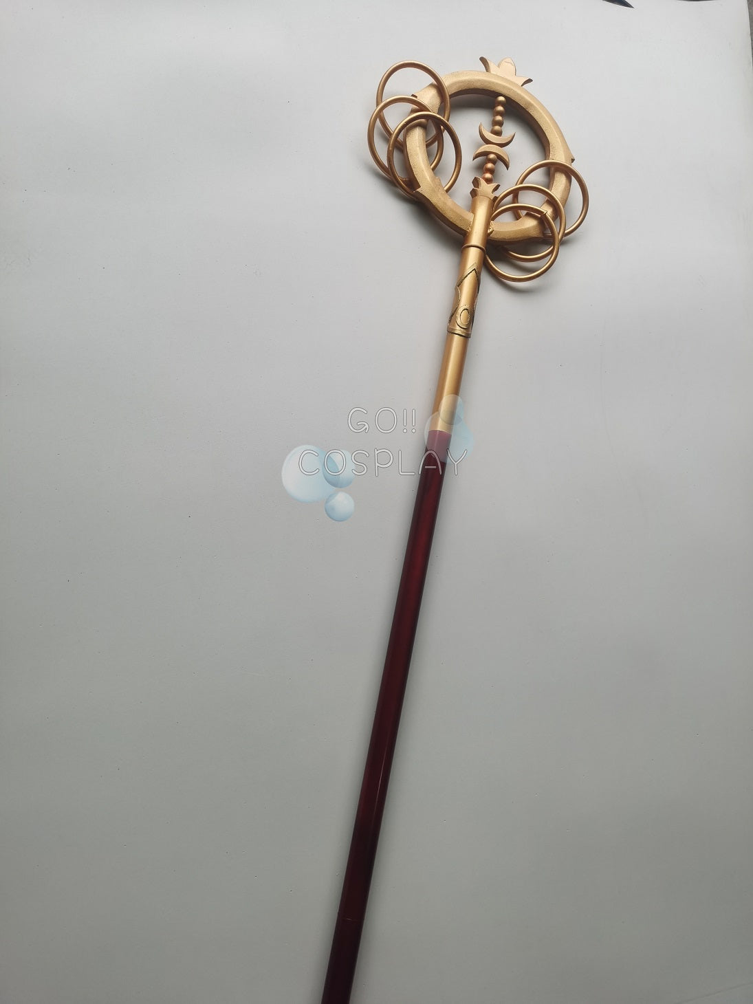 InuYasha Miroku Shakujo Staff Cosplay Prop