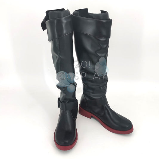 Javert Shoes Genshin Impact Cosplay