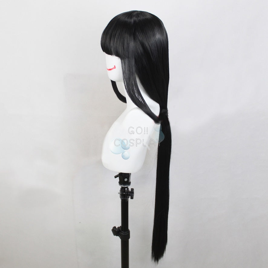 Inuyasha Kikyo Black Wig Cosplay for Sale