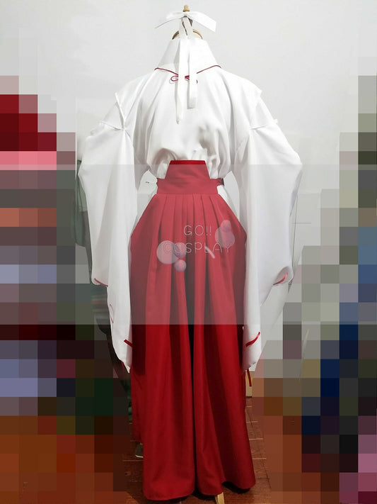 Kikyo Miko Outfit Inuyasha Cosplay