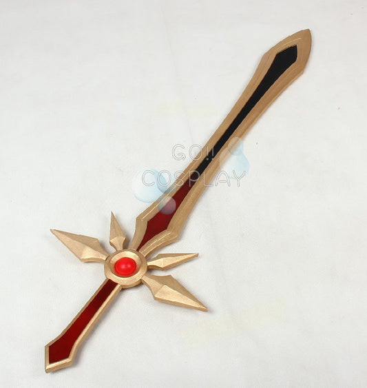 LOL Leona Zenith Blade Cosplay Replica Sword