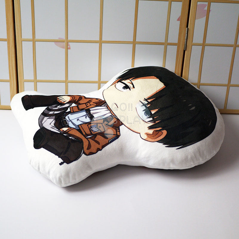Levi Ackermann Small Hugging Pillow for Sale