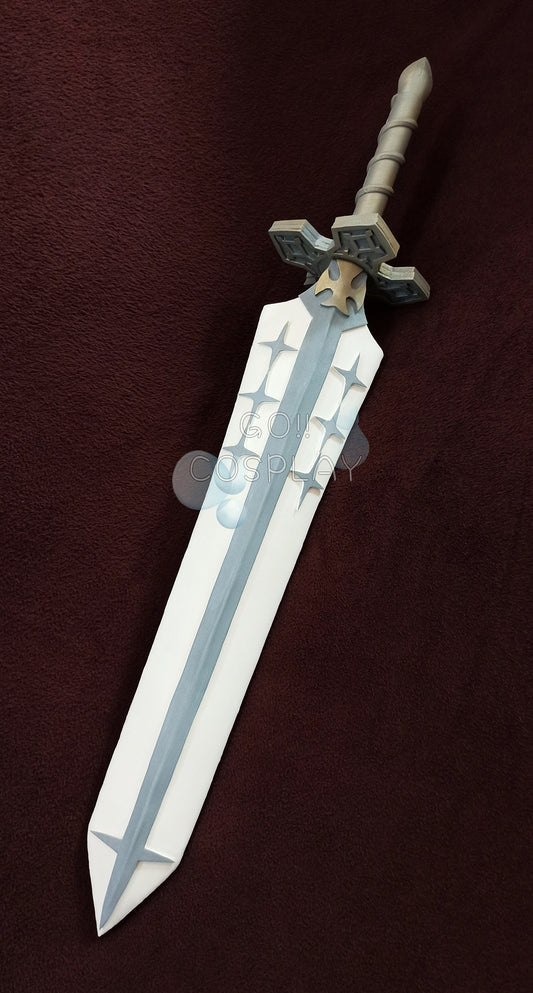 Licht Demon-Dweller Sword Replica Prop Black Clover Cosplay