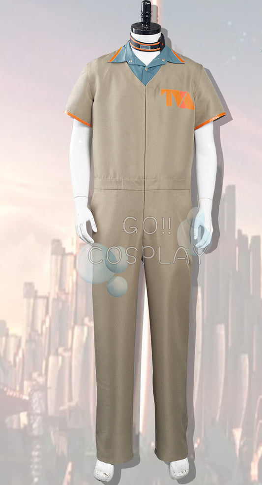 Loki TVA Prison Uniform Cosplay