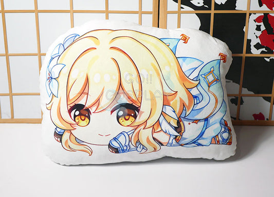 Genshin Impact Lumine Plush Cuddle Pillow for Sale