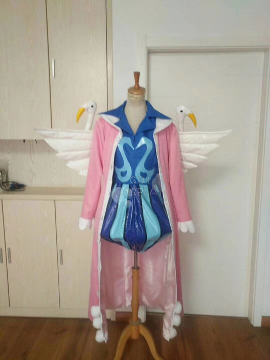 Mr. 2 Bentham One Piece Cosplay Costume