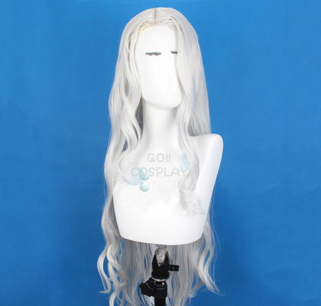 Muzan Combat Form Silver White 80cm Wig Cosplay Buy