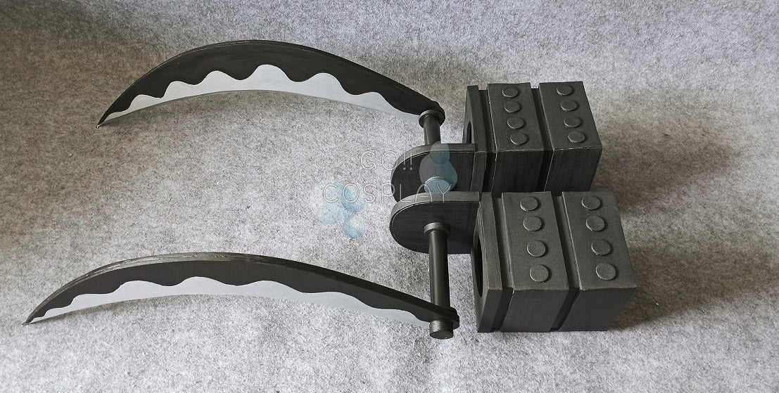 One Piece Massacre Soldier Killer Weapon Gauntlets Scythes