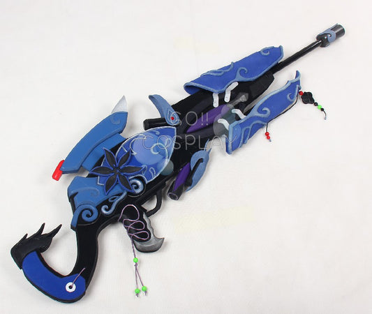 Overwatch Widowmaker Skin Black Lily Replica Sniper Rifle Prop