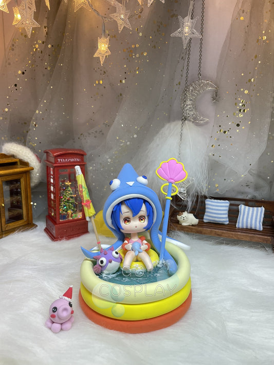 Pool Party Lulu Clay Chibi Figure