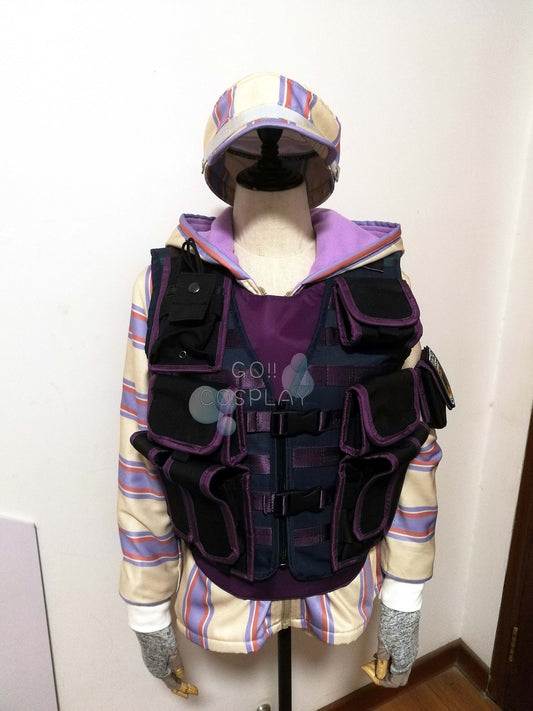 R6S Sunsplash IQ Sonoran Chill Uniform + Easy Train Headgear Cosplay Buy