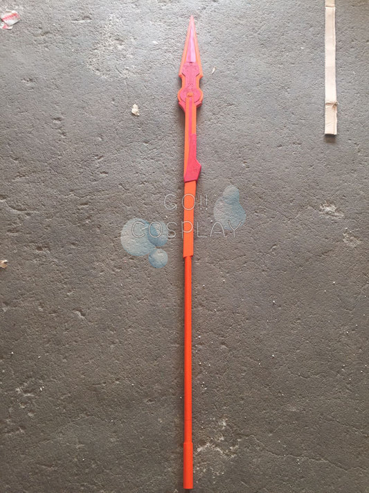 RWBY Pyrrha Nikos Replica Weapon Miló Javelin and Akoúo̱ Shield