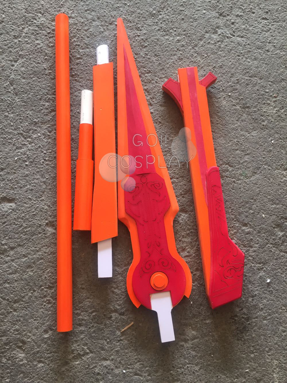 RWBY Pyrrha Nikos Replica Weapon Miló Javelin and Akoúo̱ Shield Buy ...