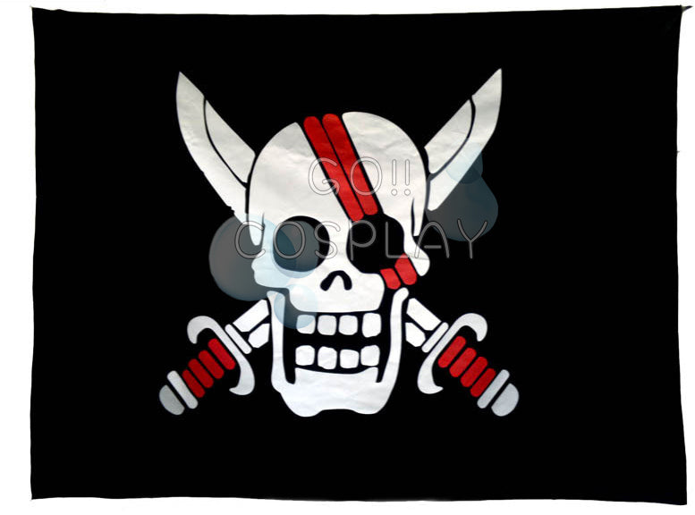 Red Hair Pirates Flag for Sale