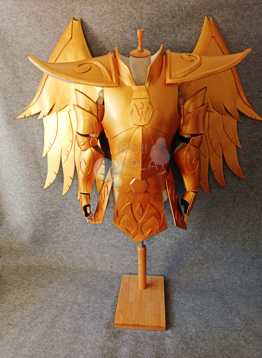 Customize Saint Seiya Sagittarius Aiolos Cosplay Gold Cloth