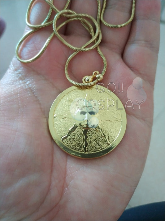 Sunlight Medal Pendant Necklace
