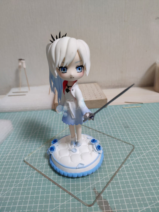 Weiss Schnee Chibi Figure RWBY