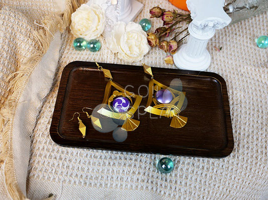 Yae Miko Electro Inazuman Vision Earring for Sale