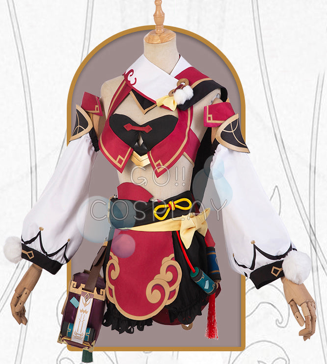 Yanfei Costume Genshin Impact Cosplay