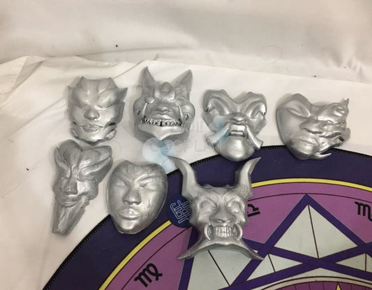 LOL Yone Belt Masks Cosplay Prop