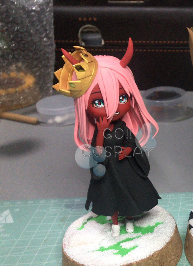 Young Zero Two 002 Chibi Clay Figure for Sale